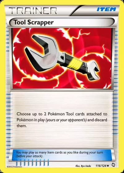 Tool Scrapper 116/124 Dragons Exalted Pokemon card