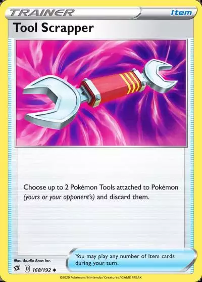 Tool Scrapper 168/192 Rebel Clash Pokemon card