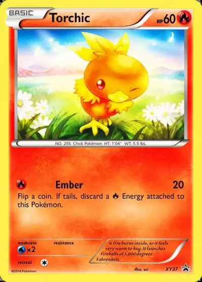 Torchic XY37/211 XY Black Star Promos Pokemon card