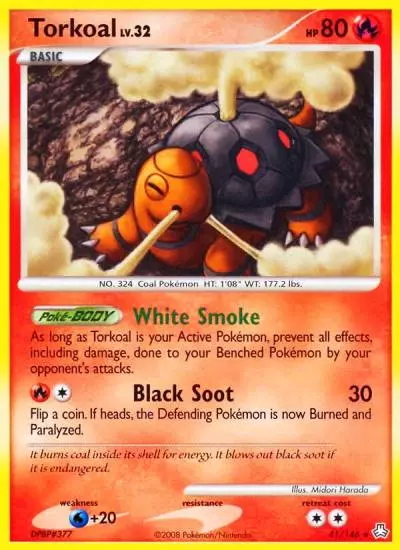 Torkoal 41/146 Legends Awakened Pokemon card