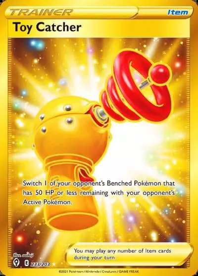 Toy Catcher 233/203 Evolving Skies Pokemon card