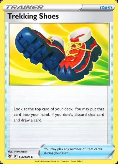 Trekking Shoes 156/189 Astral Radiance Pokemon card