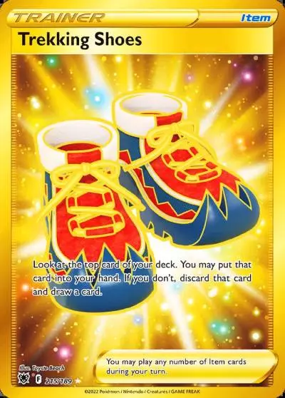 Trekking Shoes 215/189 Astral Radiance Pokemon card