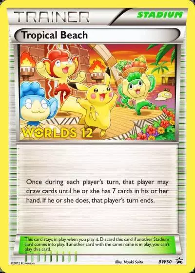 Tropical Beach BW50/101 BW Black Star Promos Pokemon card