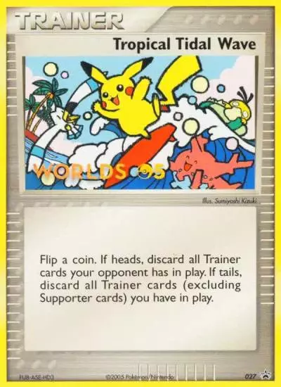 Tropical Tidal Wave 27/40 Nintendo Black Star Promos Pokemon card