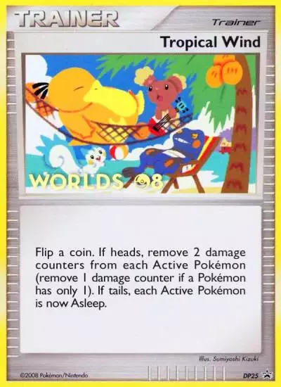 Tropical Wind DP25/56 DP Black Star Promos Pokemon card