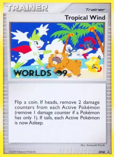 Tropical Wind DP48/56 DP Black Star Promos Pokemon card