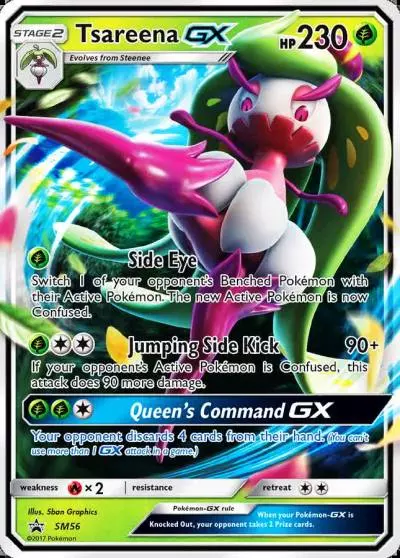 Tsareena-GX SM56/248 SM Black Star Promos Pokemon card