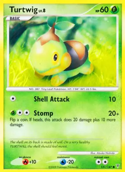 Turtwig 131/147 Supreme Victors Pokemon card