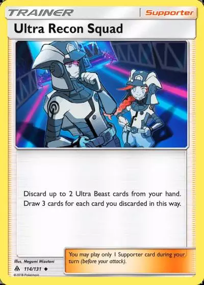 Ultra Recon Squad 114/131 Forbidden Light Pokemon card