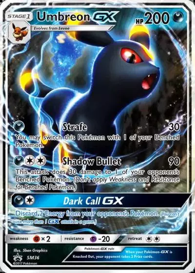 Umbreon-GX SM36/248 SM Black Star Promos Pokemon card