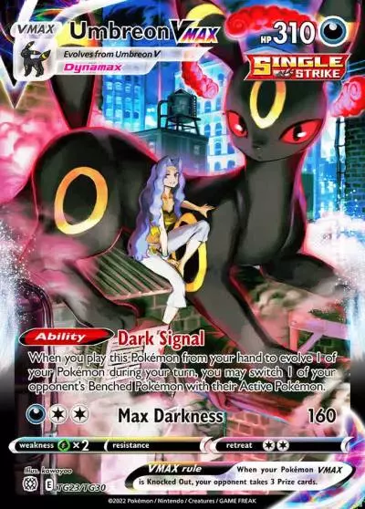 Umbreon VMAX TG23/30 Brilliant Stars Trainer Gallery Pokemon card