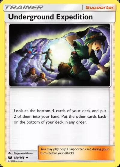 Underground Expedition 150/168 Celestial Storm Pokemon card