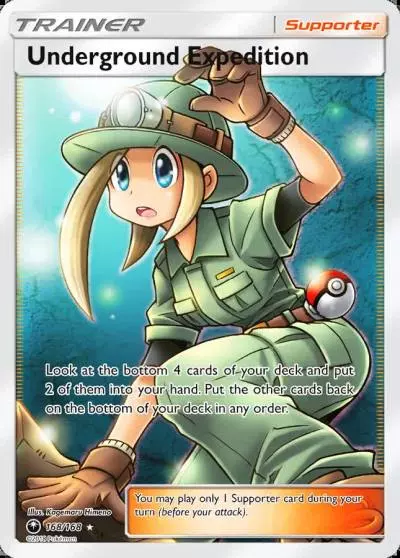 Underground Expedition 168/168 Celestial Storm Pokemon card