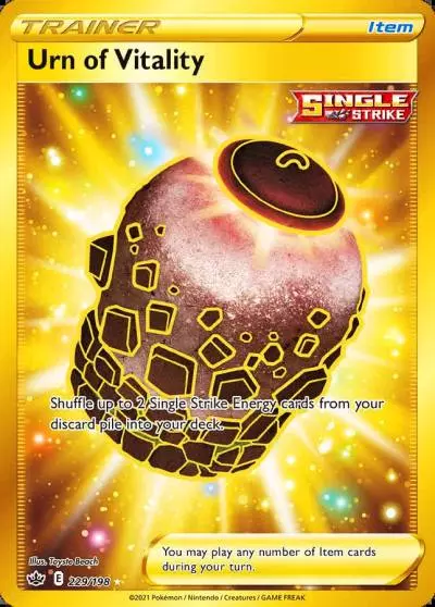 Urn of Vitality 229/198 Chilling Reign Pokemon card