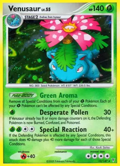 Venusaur 13/147 Supreme Victors Pokemon card