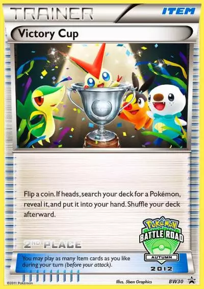 Victory Cup BW30/101 BW Black Star Promos Pokemon card