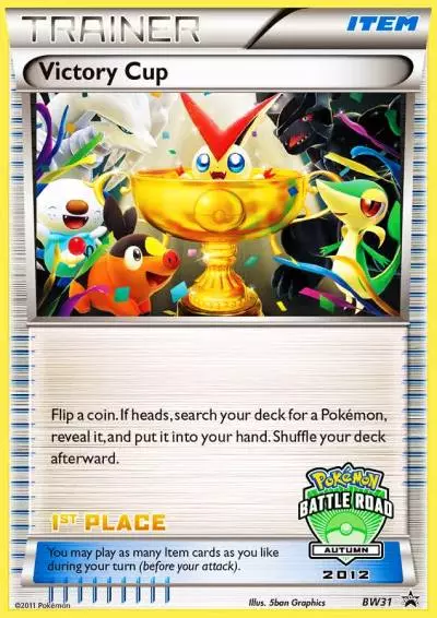 Victory Cup BW31/101 BW Black Star Promos Pokemon card