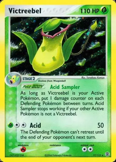 Victreebel 17/112 FireRed & LeafGreen Pokemon card