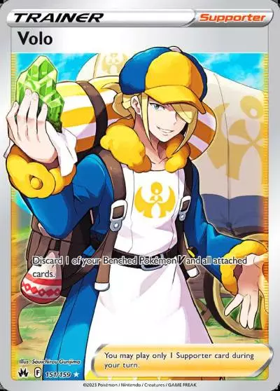 Volo 151/159 Crown Zenith Pokemon card
