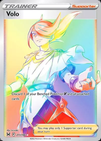Volo 211/196 Lost Origin Pokemon card