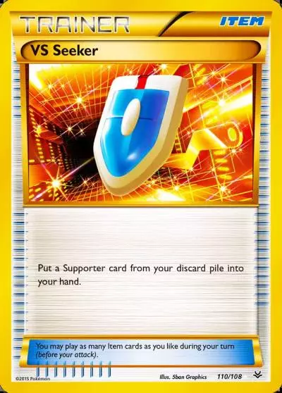 VS Seeker 110/108 Roaring Skies Pokemon card