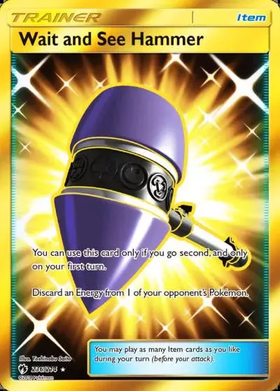 Wait and See Hammer 236/214 Lost Thunder Pokemon card