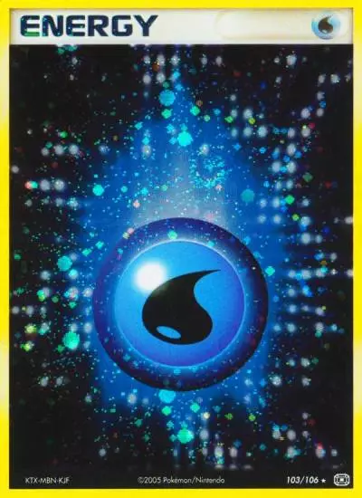 Water Energy 103/106 Emerald Pokemon card