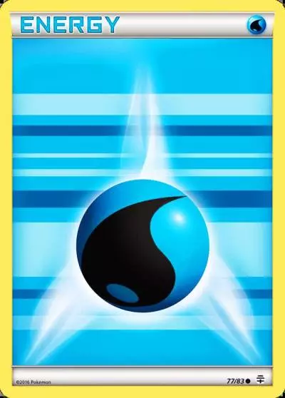 Water Energy 77/83 Generations Pokemon card