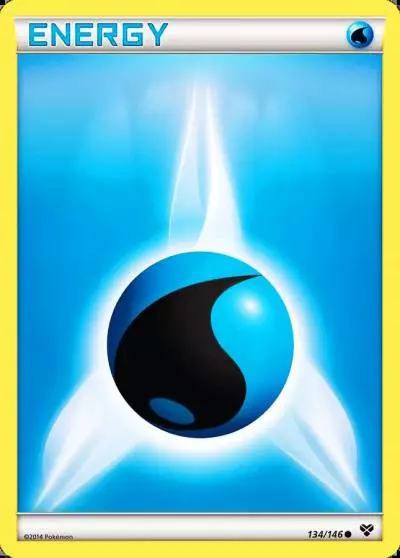 Water Energy 134/146 XY Pokemon card
