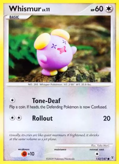 Whismur 132/147 Supreme Victors Pokemon card