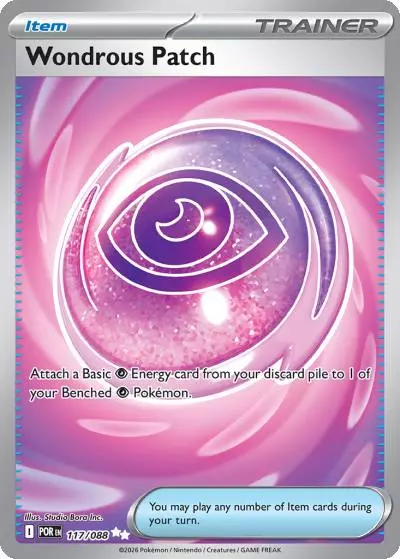 Wondrous Patch 117/88 Perfect Order Pokemon card