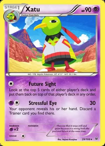 Xatu 29/108 Roaring Skies Pokemon card
