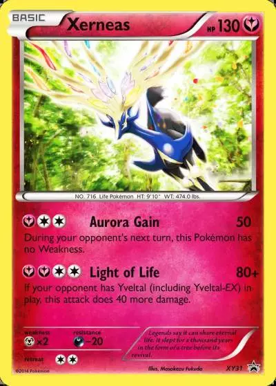 Xerneas XY31/211 XY Black Star Promos Pokemon card