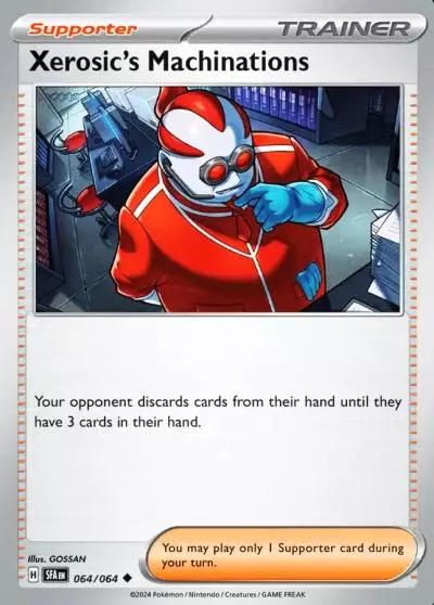 Xerosic's Machinations 64/64 Shrouded Fable Pokemon card