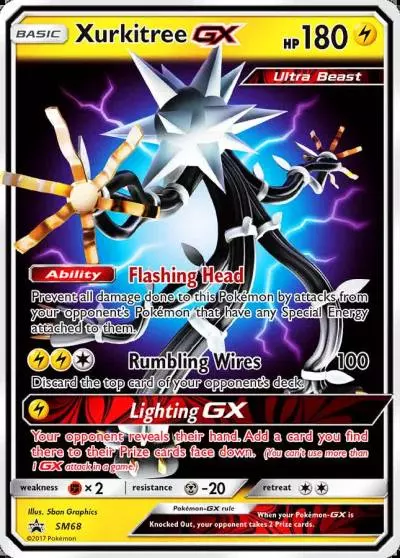 Xurkitree-GX SM68/248 SM Black Star Promos Pokemon card