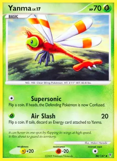 Yanma 88/147 Supreme Victors Pokemon card