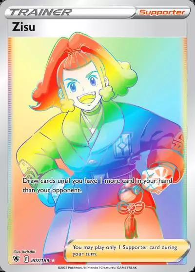 Zisu 207/189 Astral Radiance Pokemon card