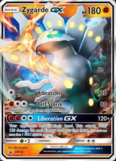 Zygarde-GX SM122/248 SM Black Star Promos Pokemon card